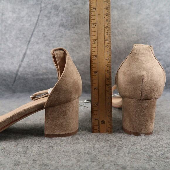 Charles Albert Shoes Womens 10 Pump Sandals Block Heel Ankle Strap Fashion Wide - Picture 7 of 15